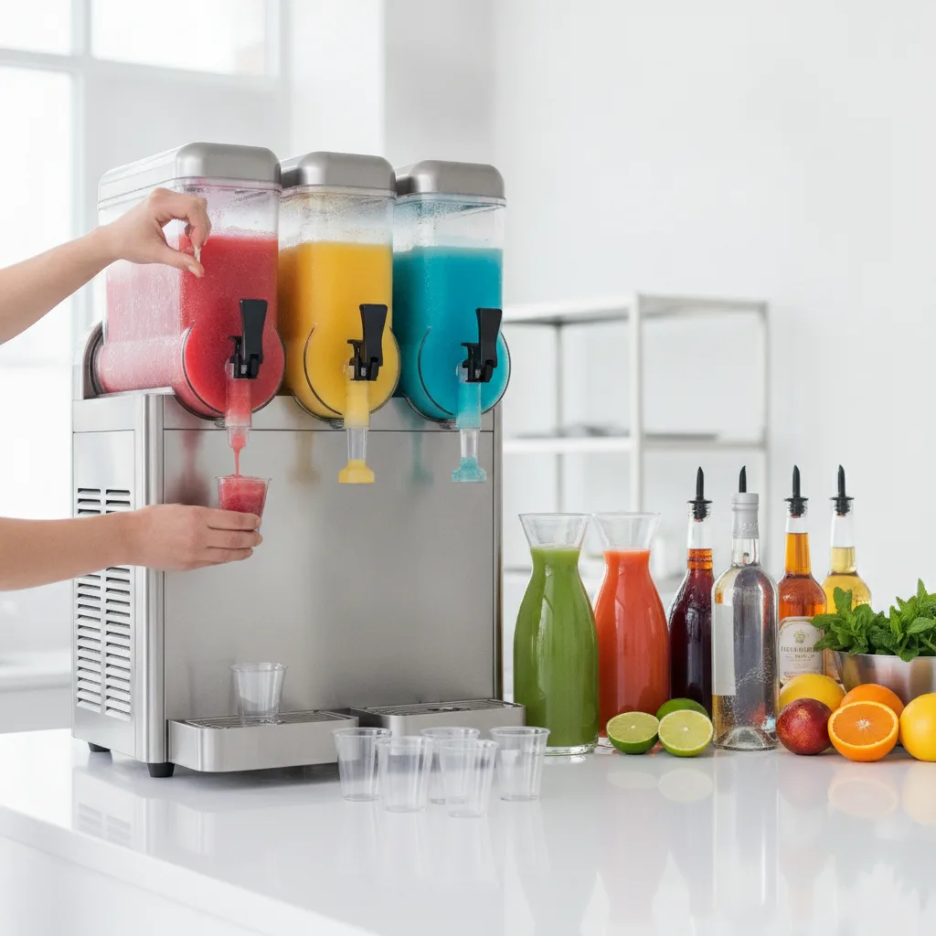 différence granité slush professionnelle