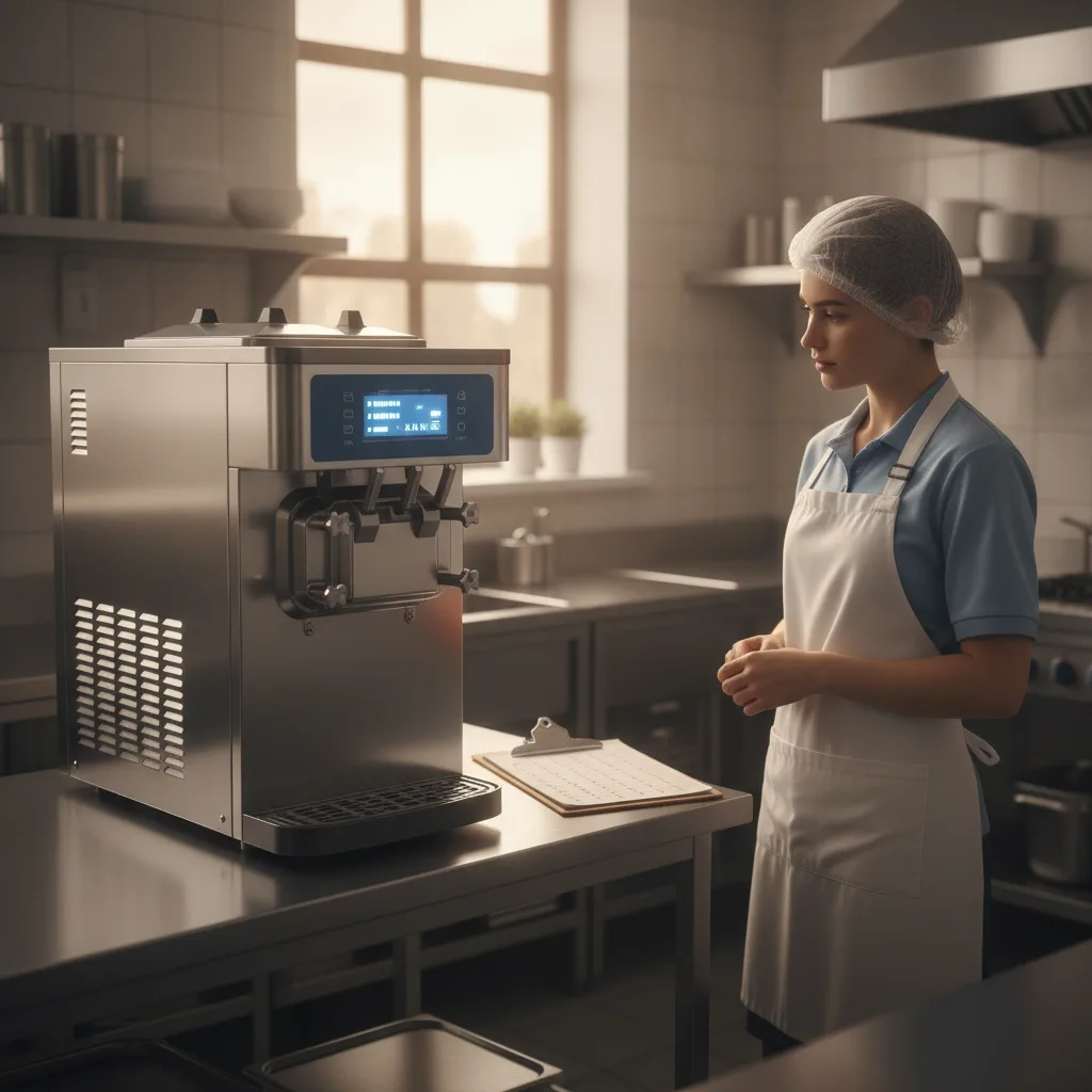 nettoyage entretien machine glace italienne